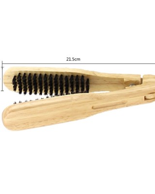 3 PCS Wood Plywood Combing Styling Utensils Wood Straightening Comb