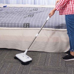 Wireless Rotary Rechargeable Electric Floor Mop Cleaner Spin Powered Reusable